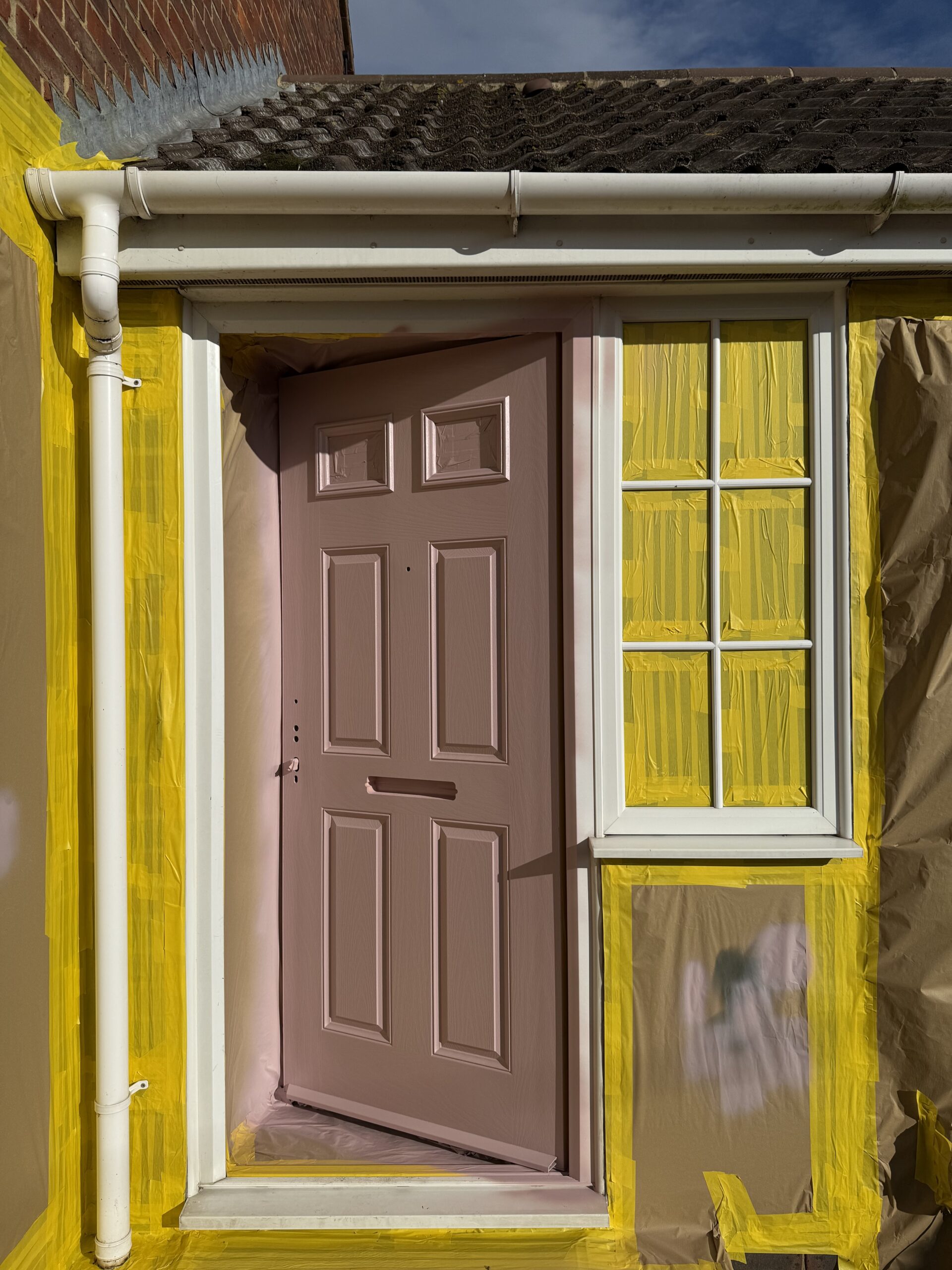 Front door spray painting kent, london